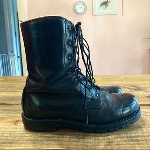 VTG 70s Hanwag leather combat boots
